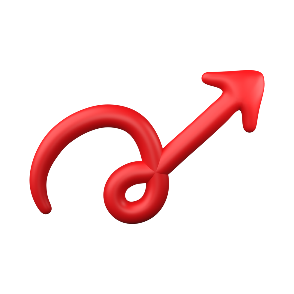Red Arrow. 3d Red Arrow. 3D Red arrow In Different Style and shapes png