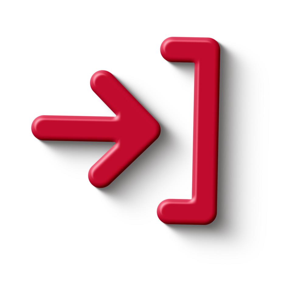 Red Arrow. 3d Red Arrow. 3D Red arrow In Different Style and shapes png