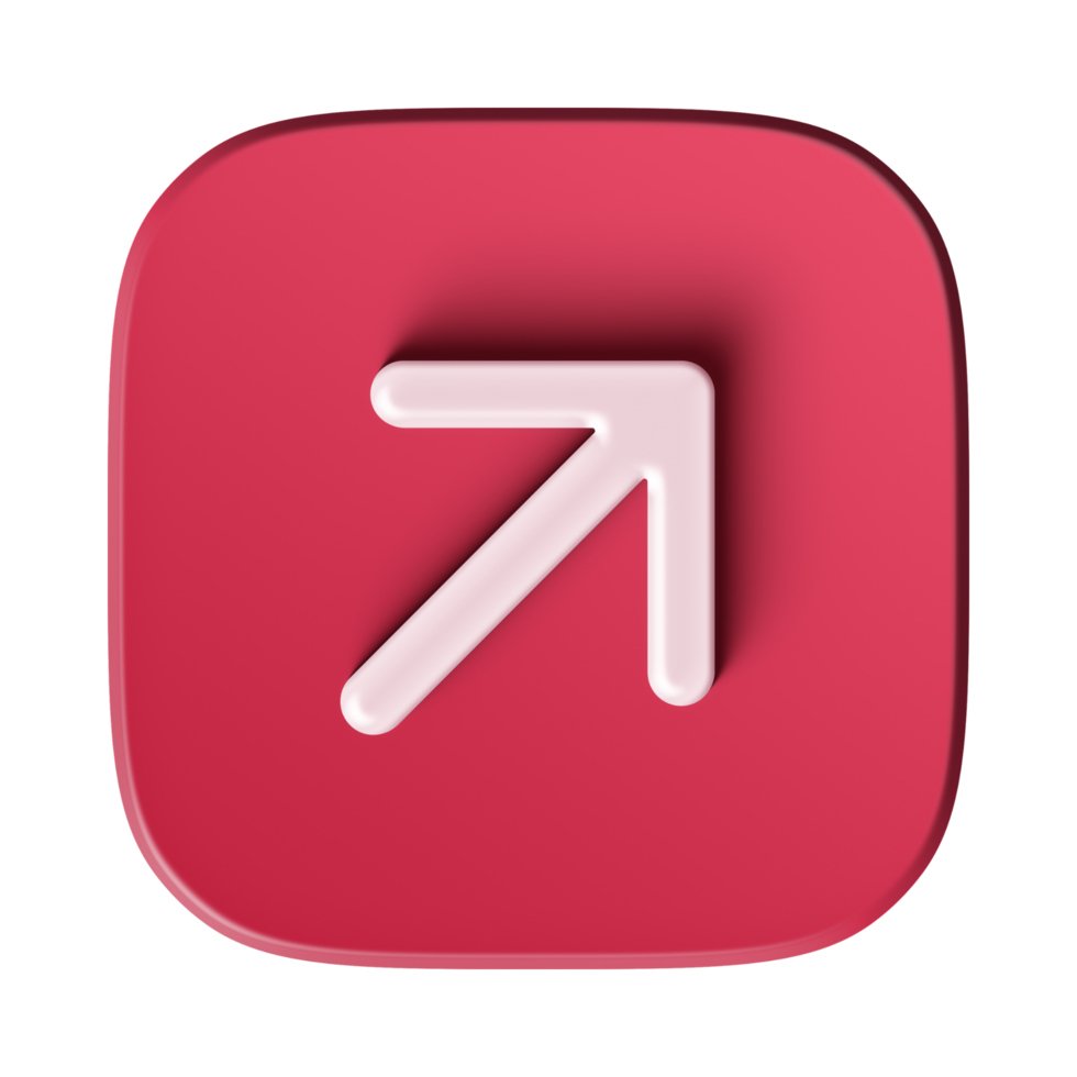 Red Arrow. 3d Red Arrow. 3D Red arrow In Different Style and shapes png