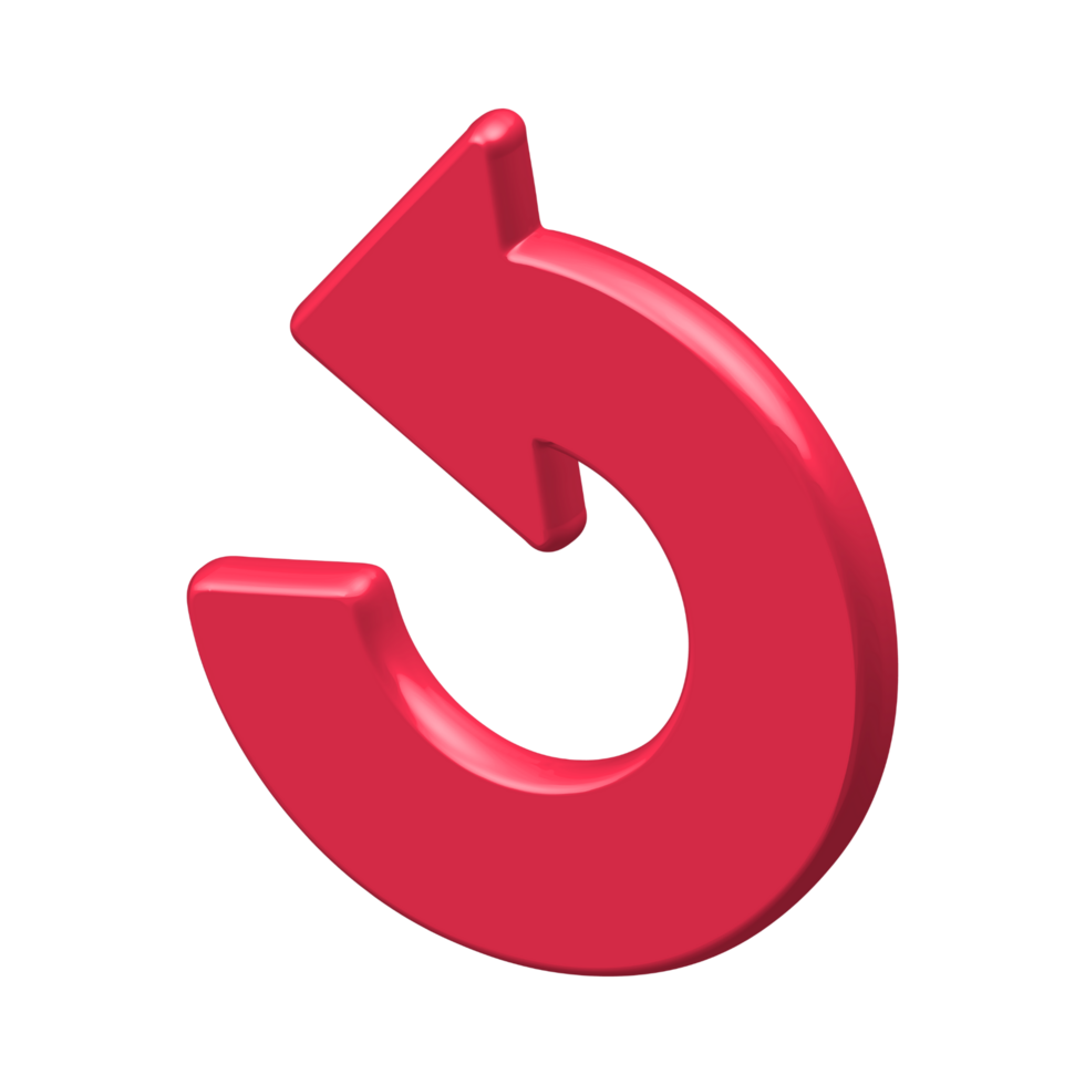 Red Arrow. 3d Red Arrow. 3D Red arrow In Different Style and shapes png