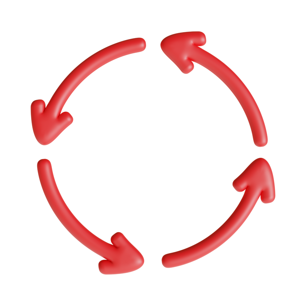 Red Arrow. 3d Red Arrow. 3D Red arrow In Different Style and shapes png
