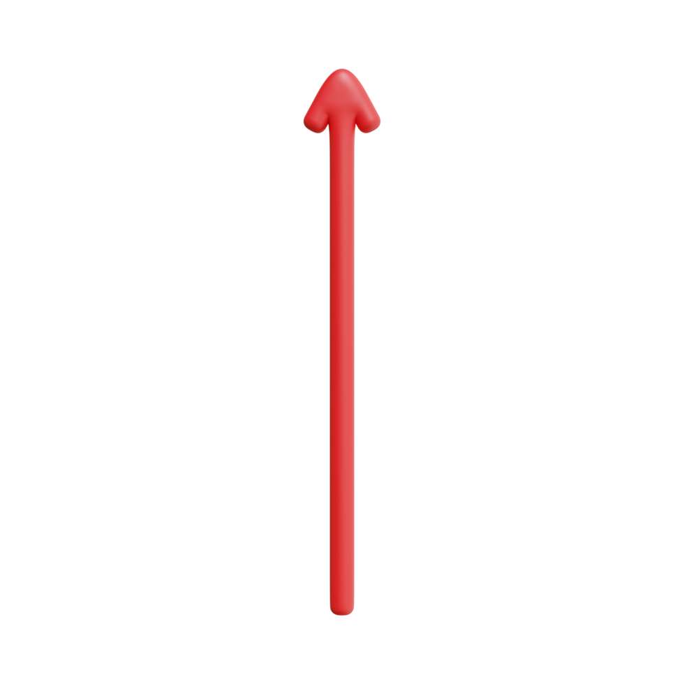 Red Arrow. 3d Red Arrow. 3D Red arrow In Different Style and shapes png
