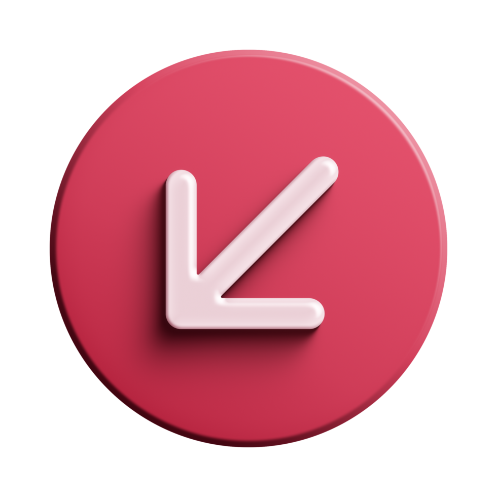 Red Arrow. 3d Red Arrow. 3D Red arrow In Different Style and shapes png