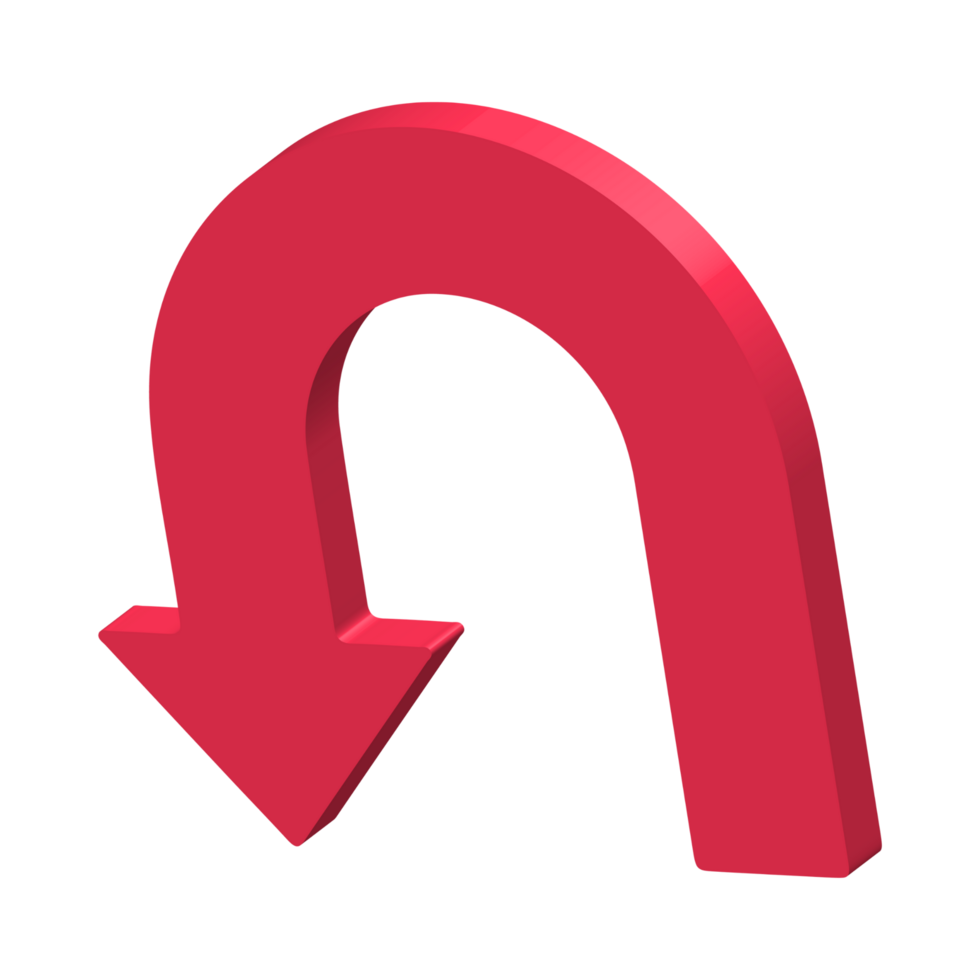 Red Arrow. 3d Red Arrow. 3D Red arrow In Different Style and shapes png