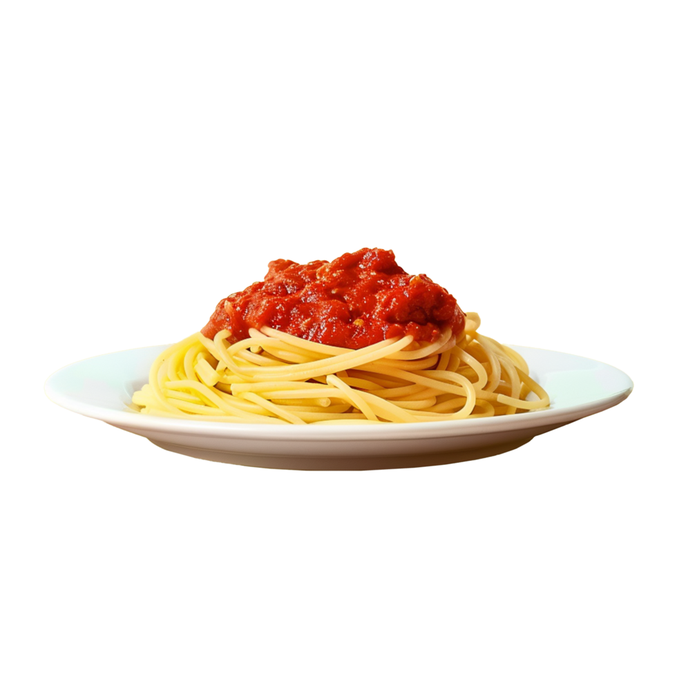 Food in plate isolated png