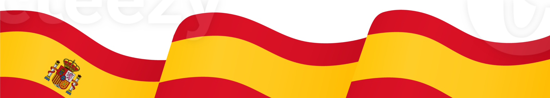 Spain flag wave png