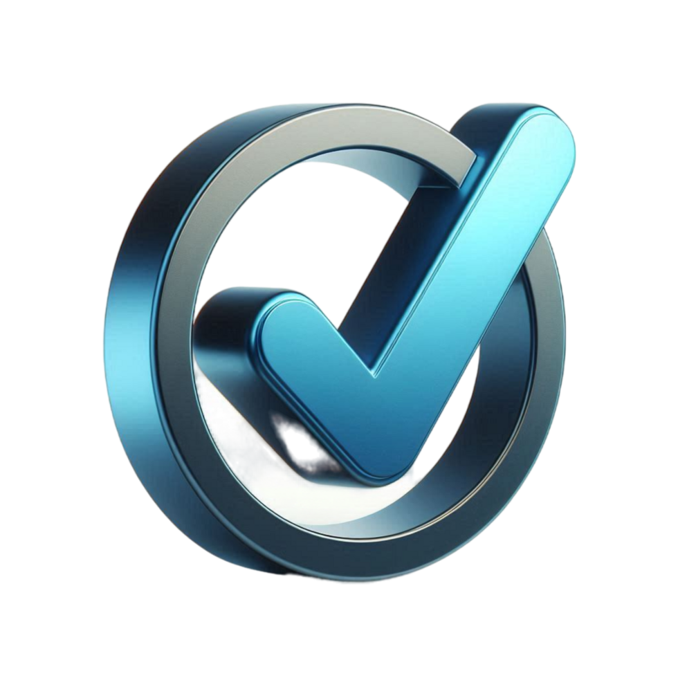 yellow tick mark logo png