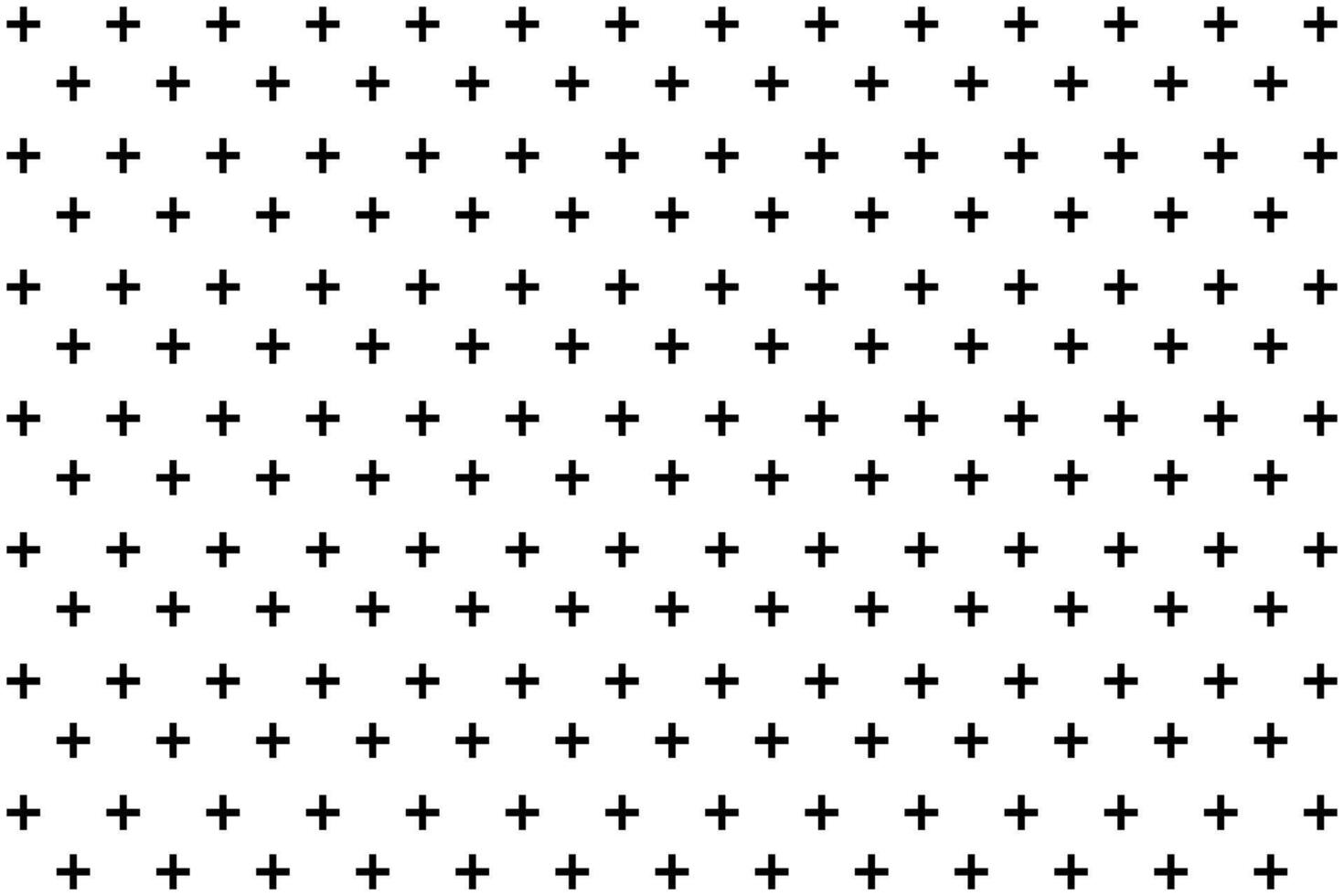 Plus symbols seamless background pattern illustration. vector