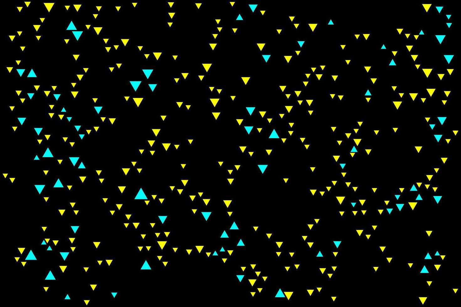 Triangles shapes are different sizes and have a seamless background pattern for commercials. vector