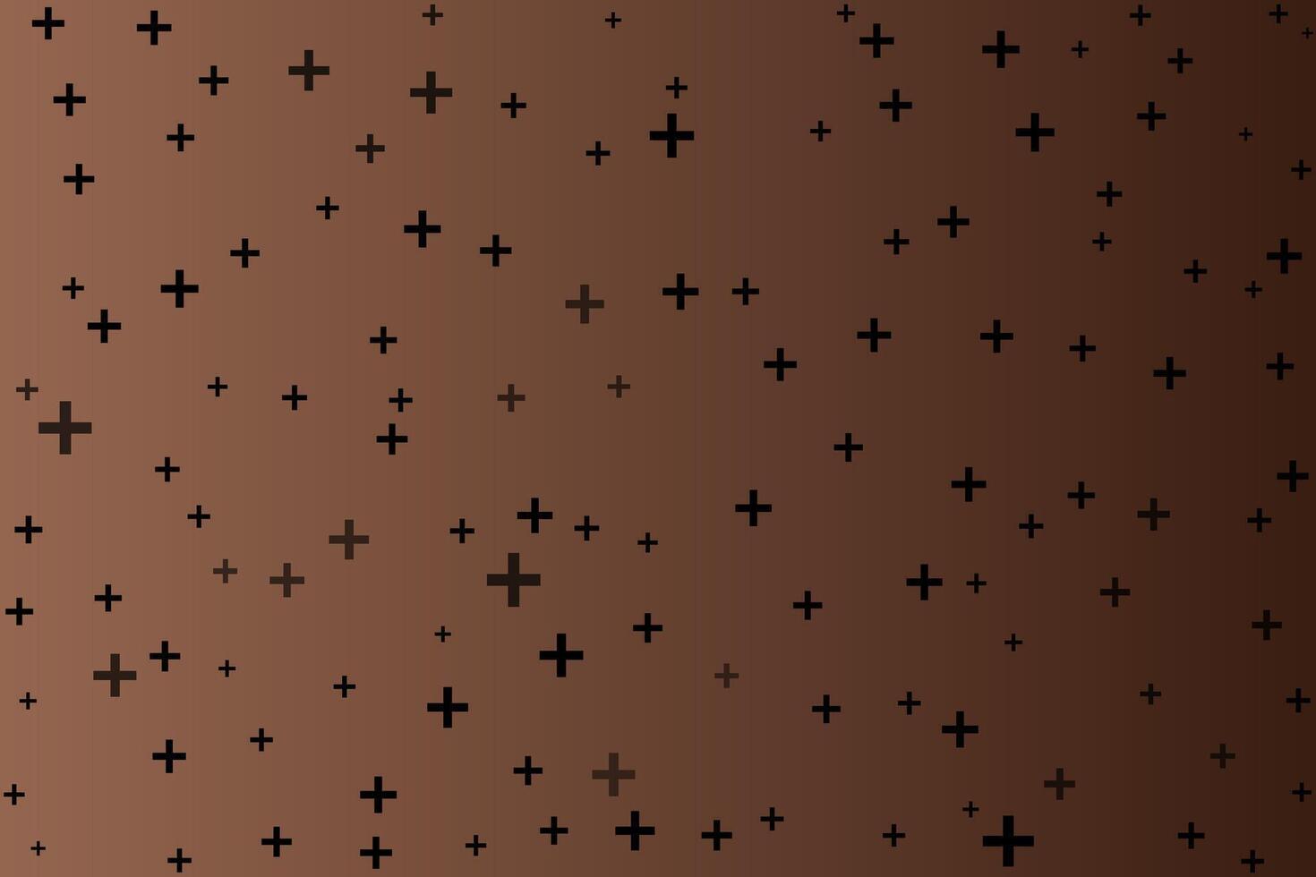 WebPlus symbols of different sizes and opacity seamless background pattern illustration. vector