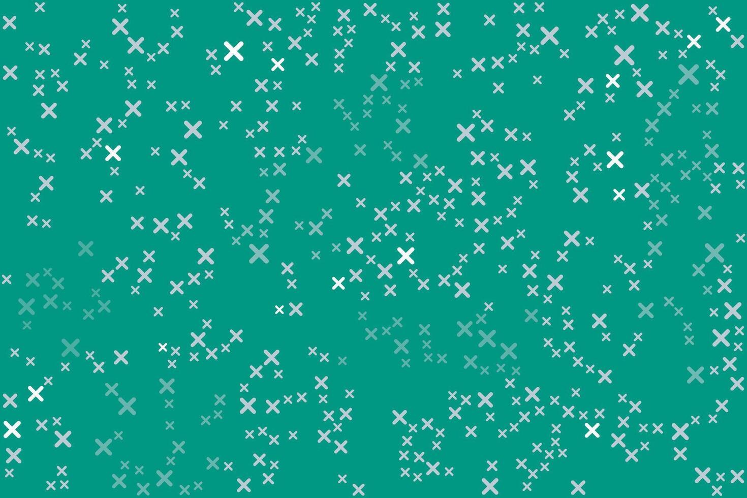 Cross symbols of different sizes and opacity seamless background pattern illustration. vector