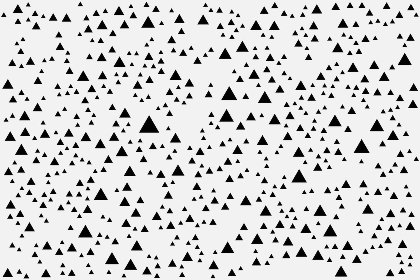 Triangles shapes are different sizes and have a seamless background pattern for commercials. vector