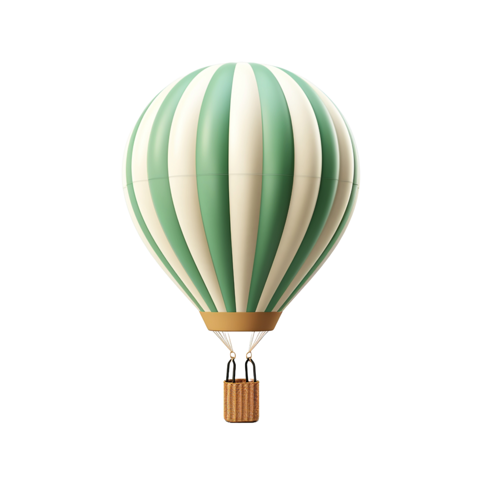 3d lucht ballon geïsoleerd Aan transparant achtergrond png