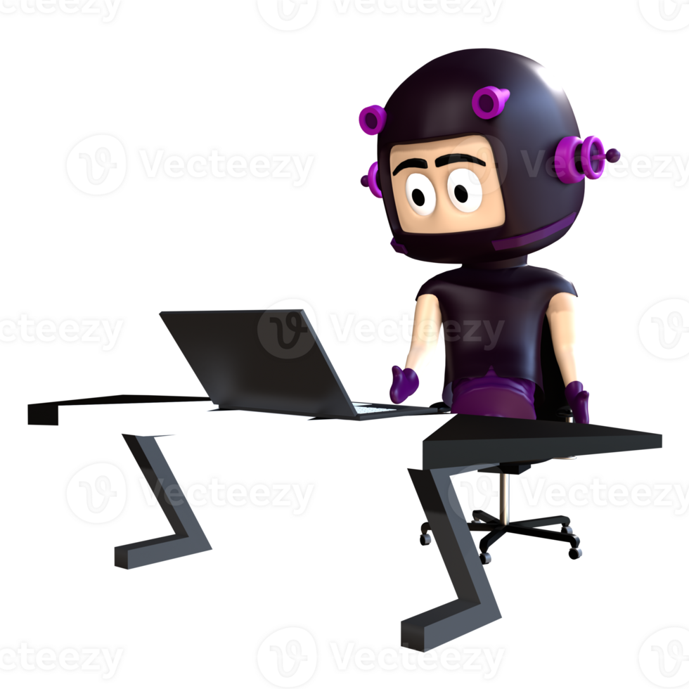 3D Mascot Ilustration png