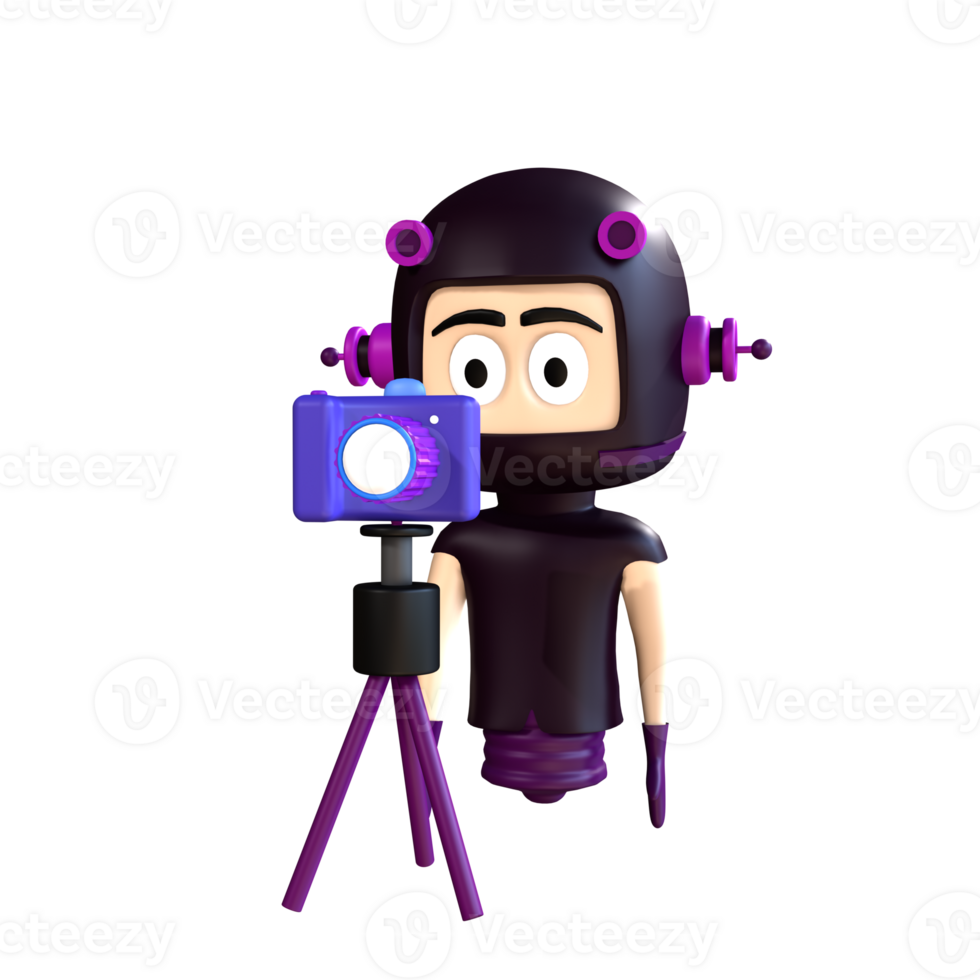 3D Mascot Ilustration png