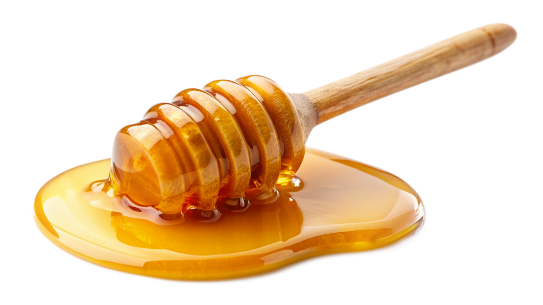 Honey dropping isolated on transparent background png
