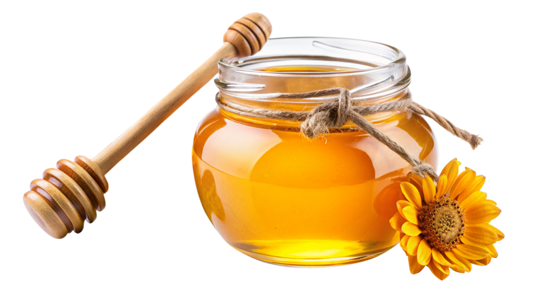 Honey isolated on transparent background png