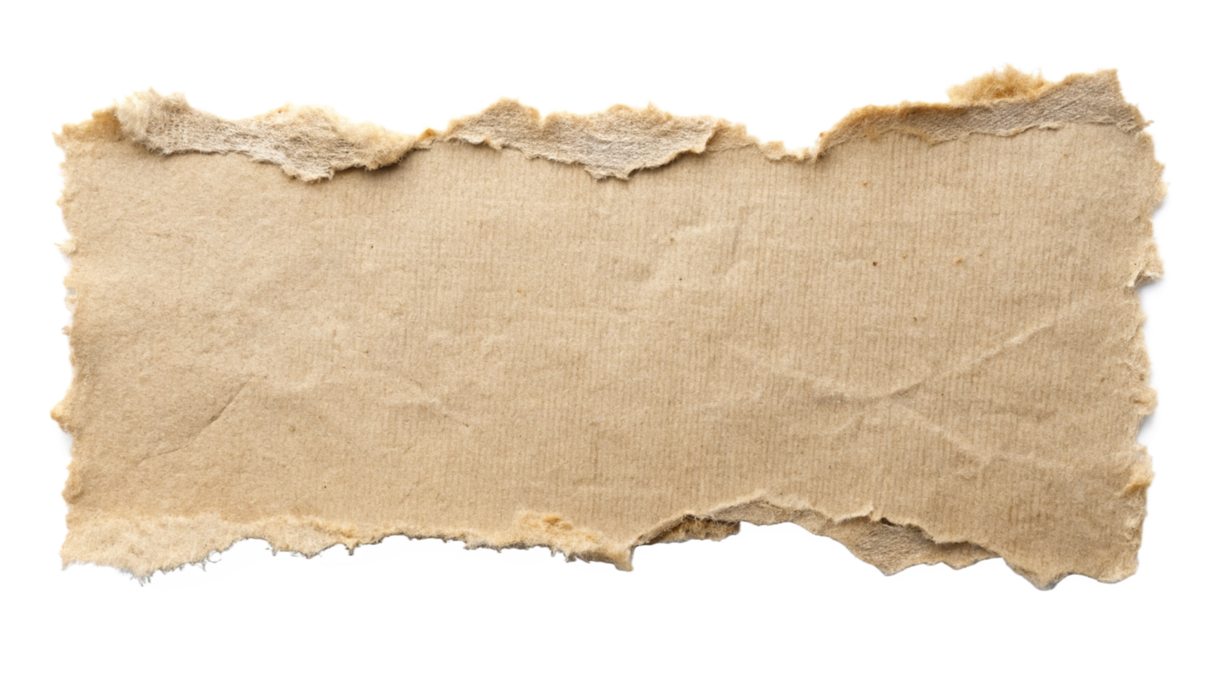 Torn ripper paper sheet Texture isolated on transparent background png
