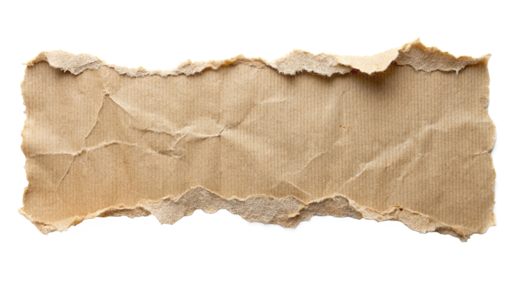Torn ripper paper sheet Texture isolated on transparent background png