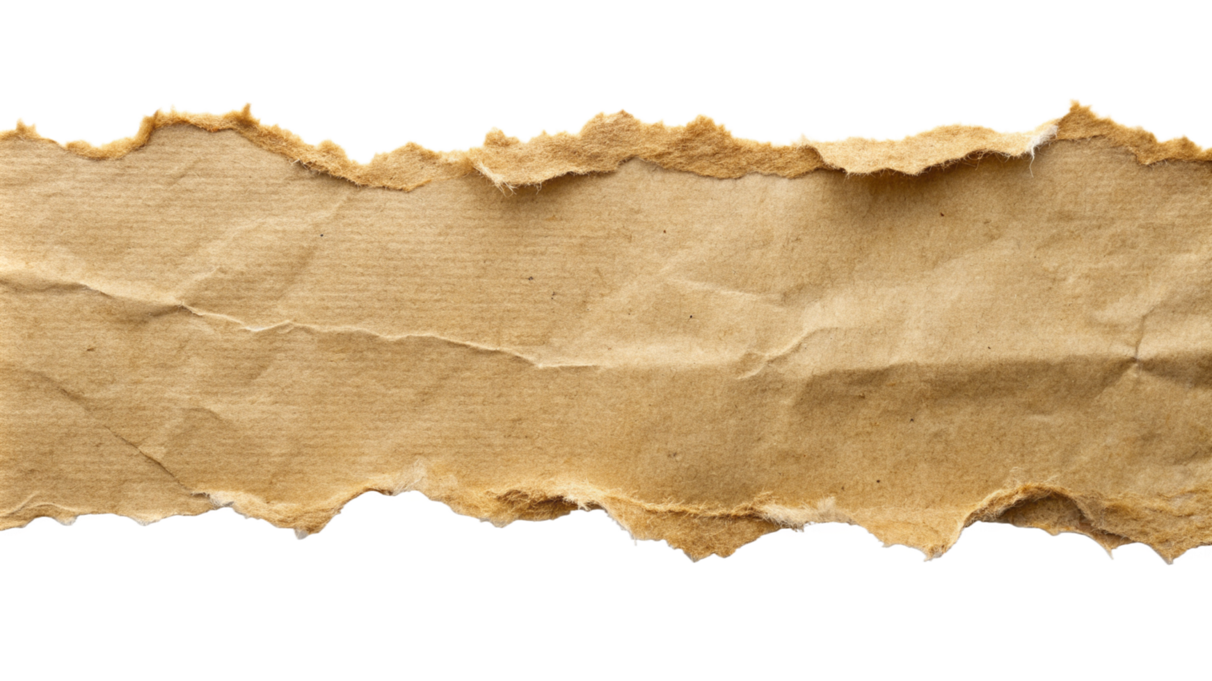 Torn ripper paper sheet Texture isolated on transparent background png
