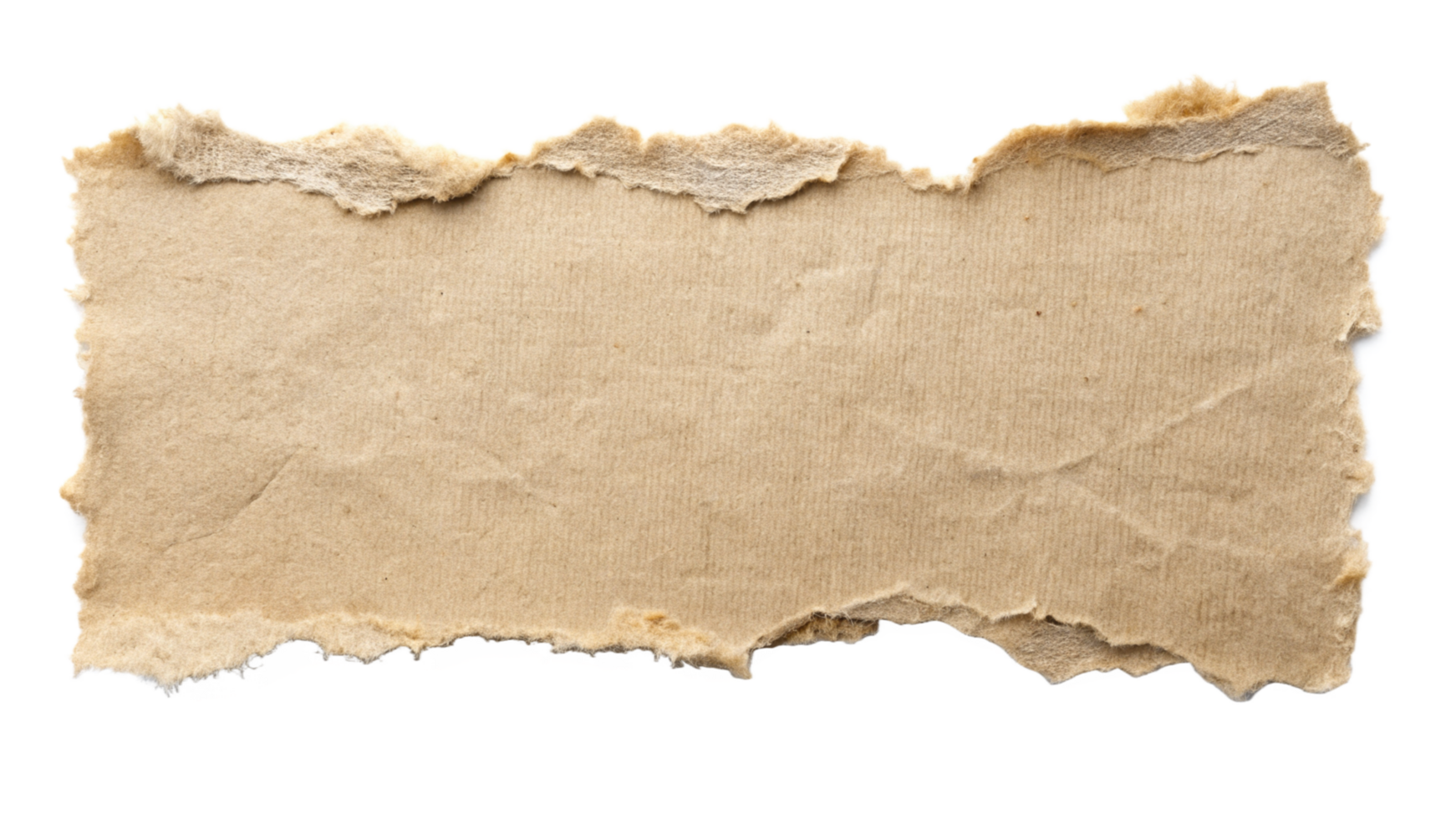 Torn ripper paper sheet Texture isolated on transparent background png