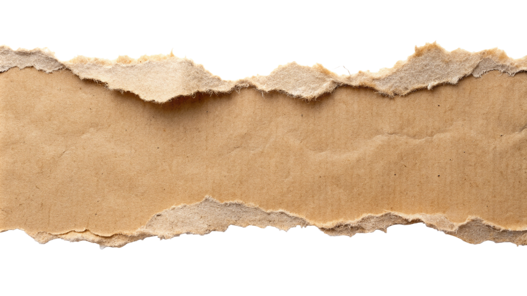 Torn ripper paper sheet Texture isolated on transparent background png