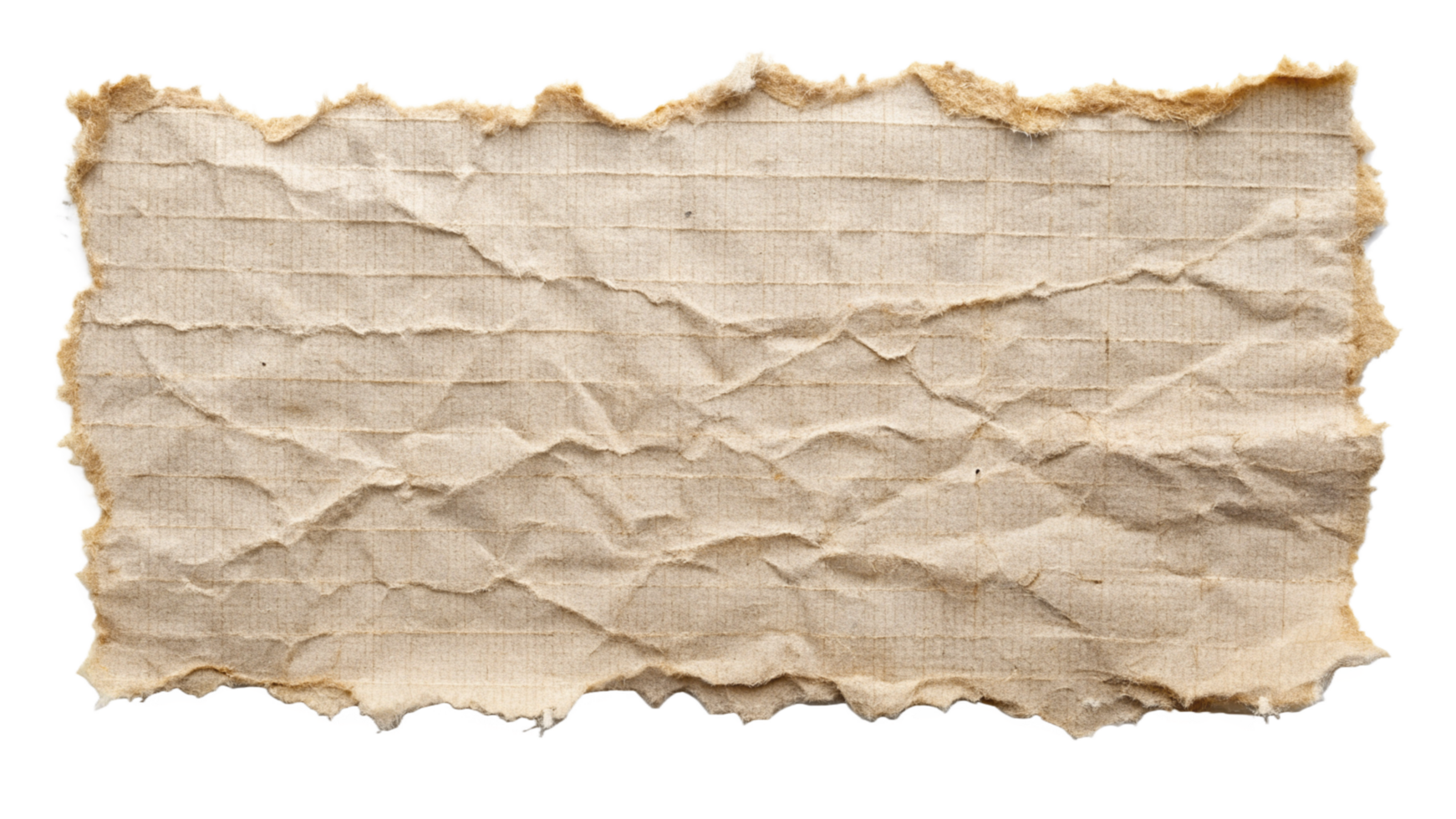 Torn ripper paper sheet Texture isolated on transparent background png