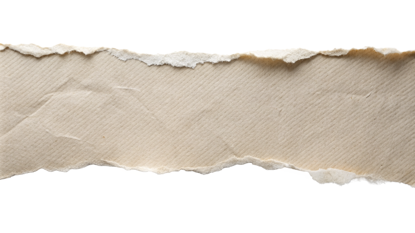 Torn ripper paper sheet Texture isolated on transparent background png