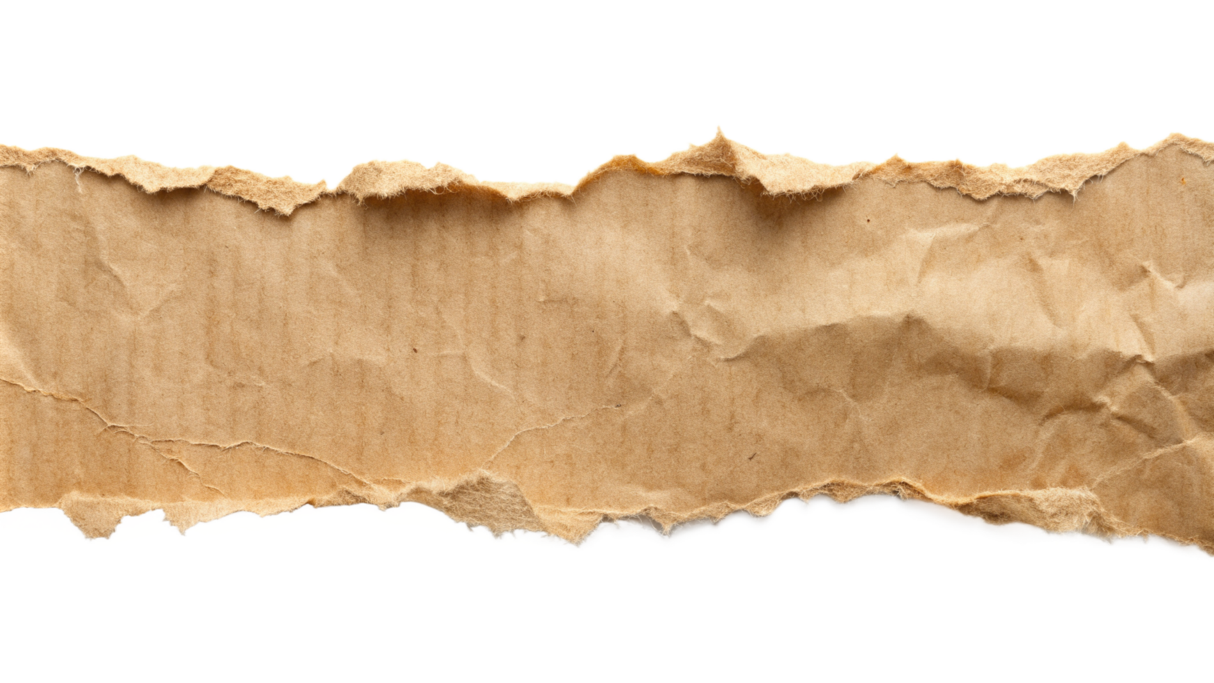 Torn ripper paper sheet Texture isolated on transparent background png
