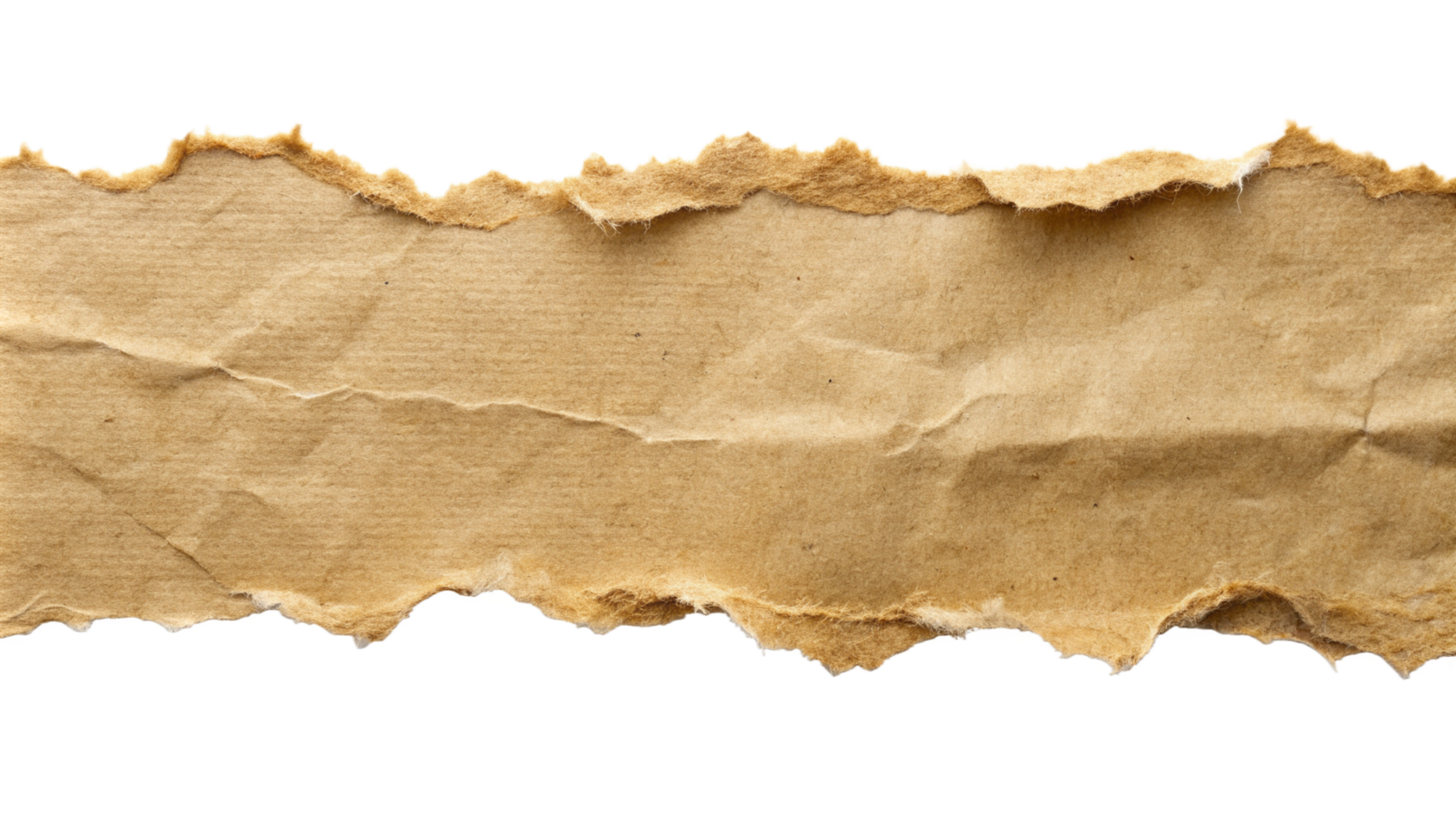 Torn ripper paper sheet Texture isolated on transparent background png