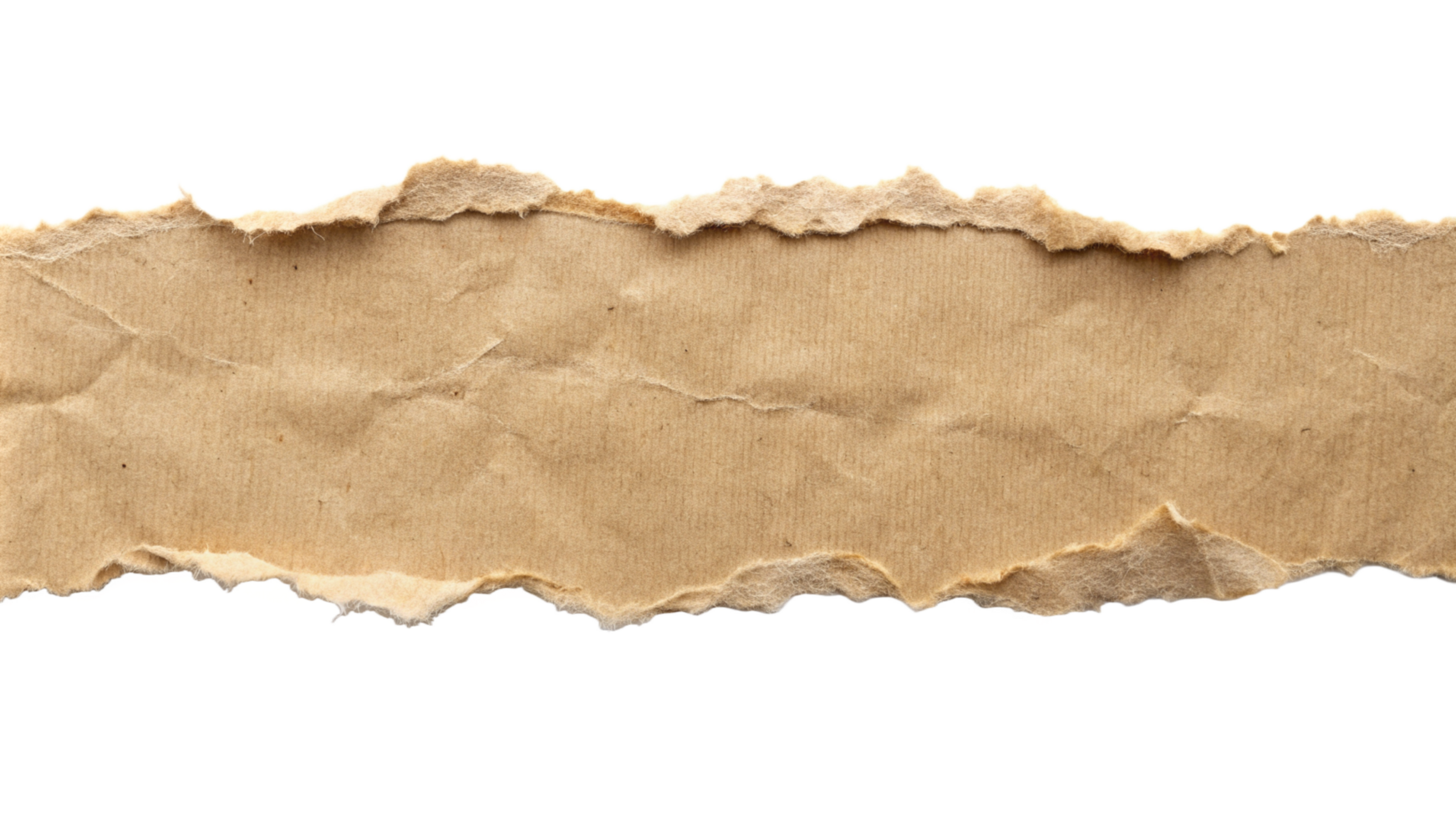 Torn ripper paper sheet Texture isolated on transparent background png