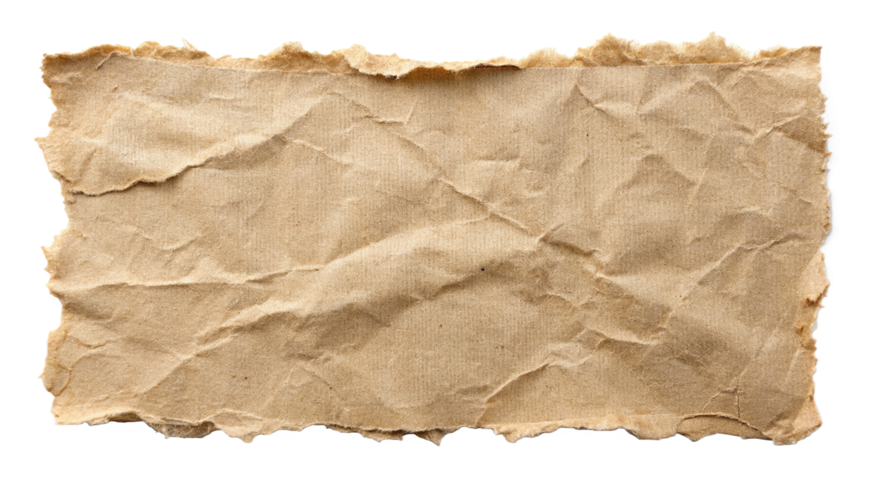 Torn ripper paper sheet Texture isolated on transparent background png