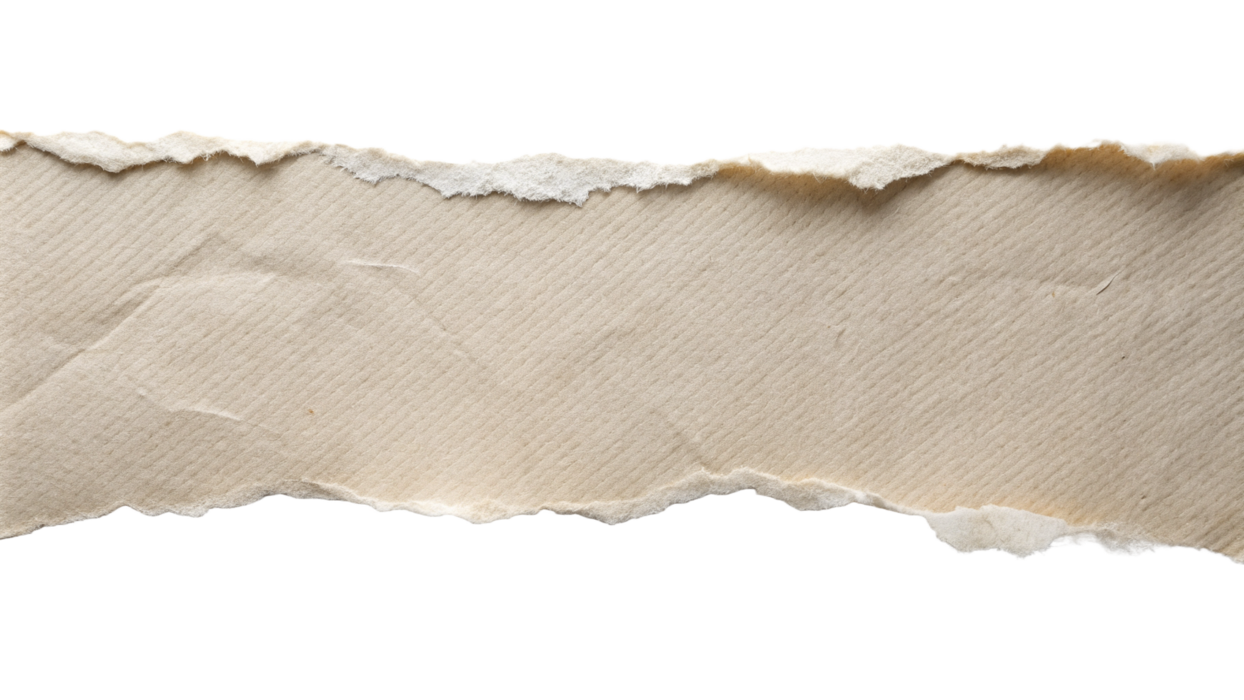 Torn ripper paper sheet Texture isolated on transparent background png