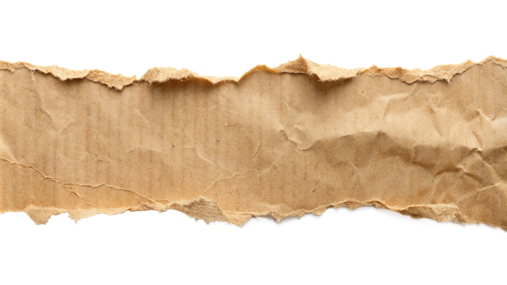 Torn ripper paper sheet Texture isolated on transparent background png