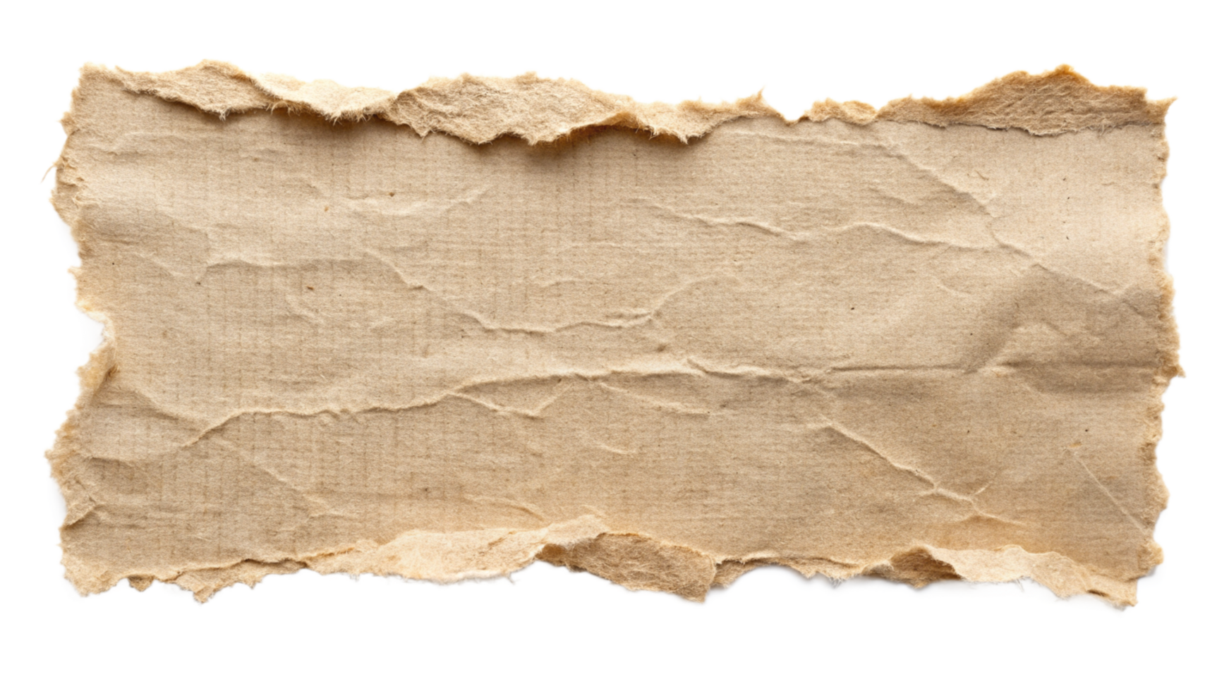 Torn ripper paper sheet Texture isolated on transparent background png
