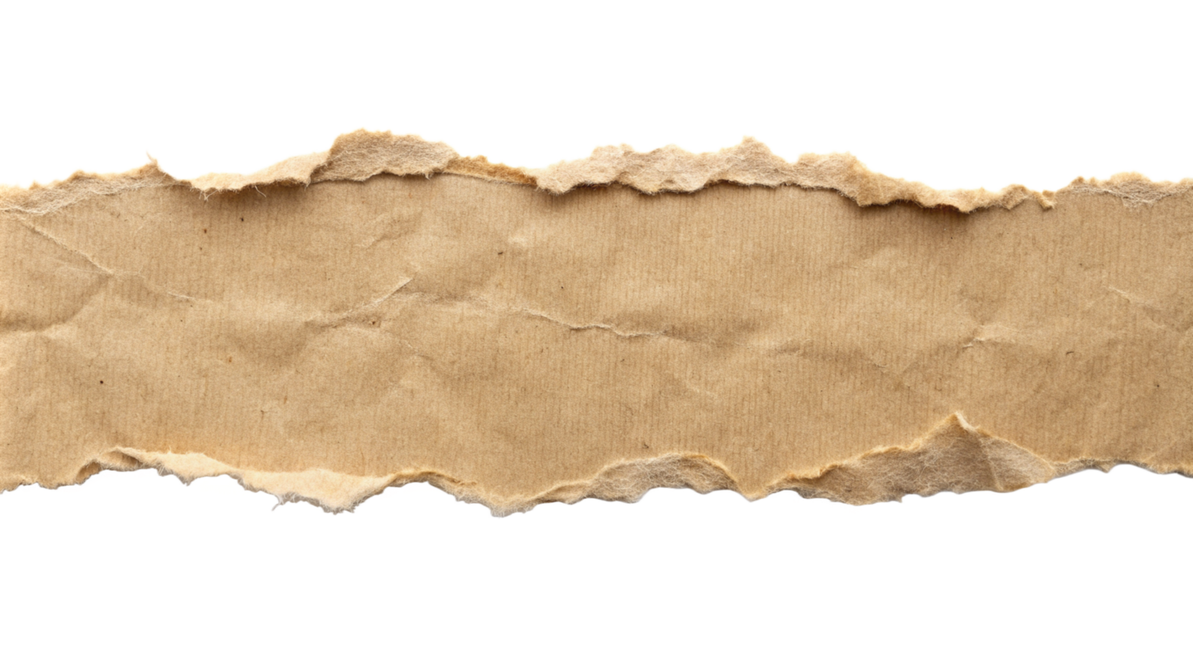 Torn ripper paper sheet Texture isolated on transparent background png