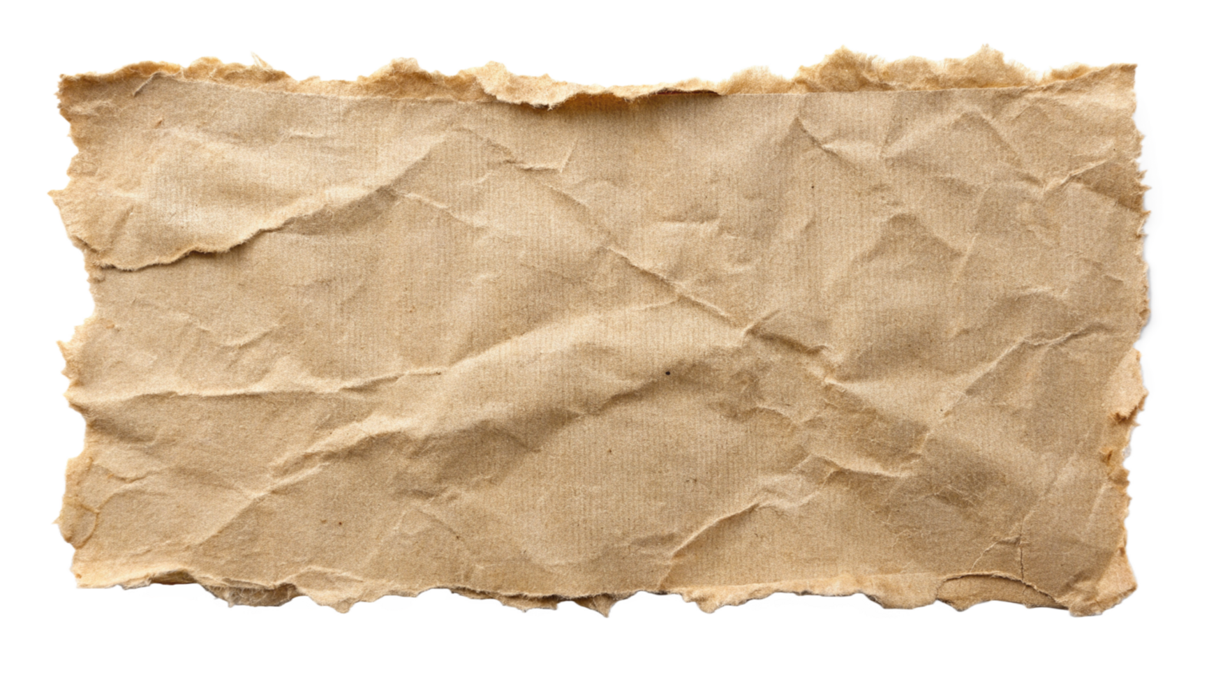 Torn ripper paper sheet Texture isolated on transparent background png