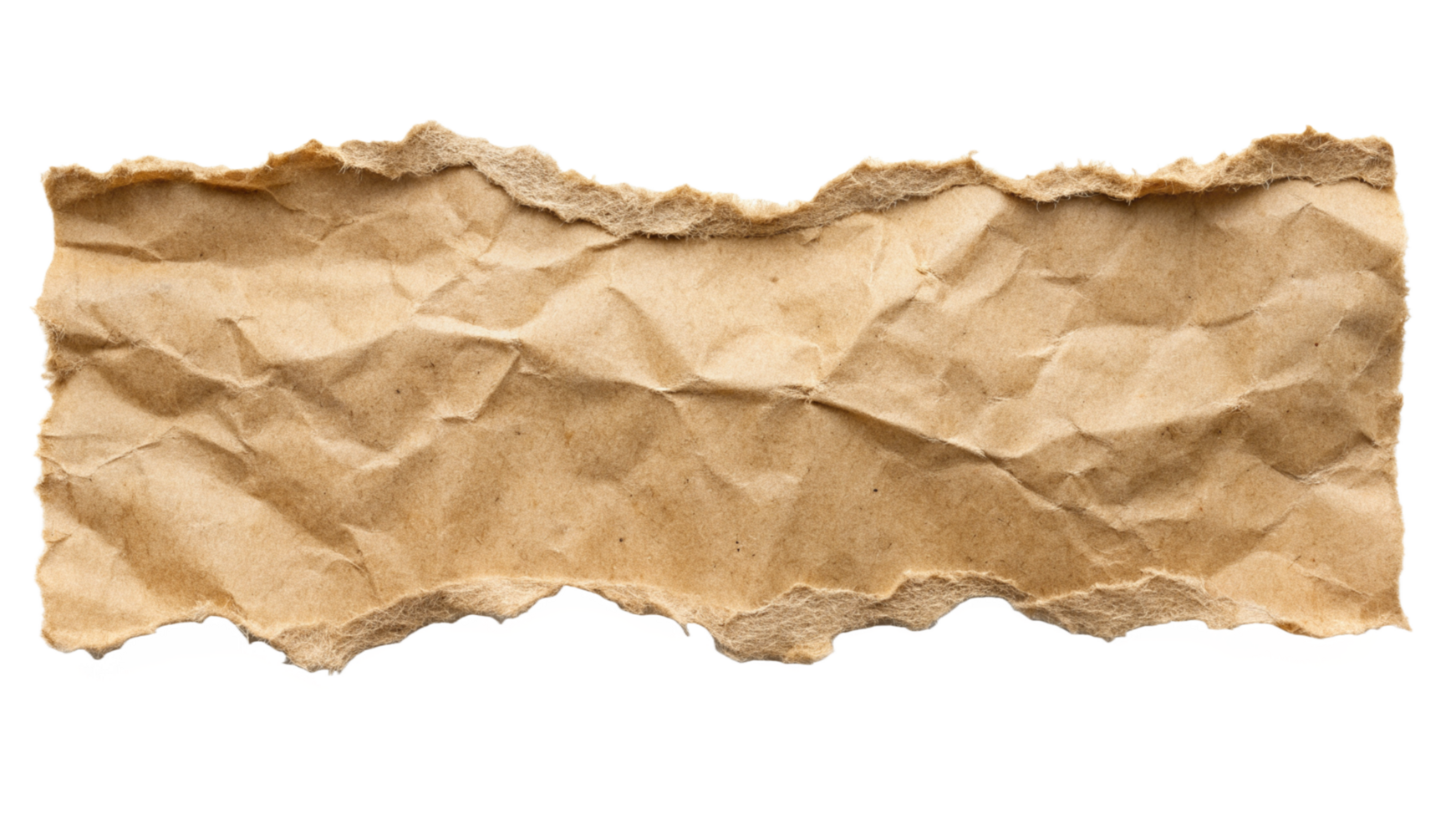 Torn ripper paper sheet Texture isolated on transparent background png