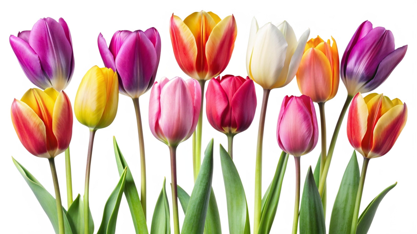 Beautiful bouquet of flowers isolated on transparent background png