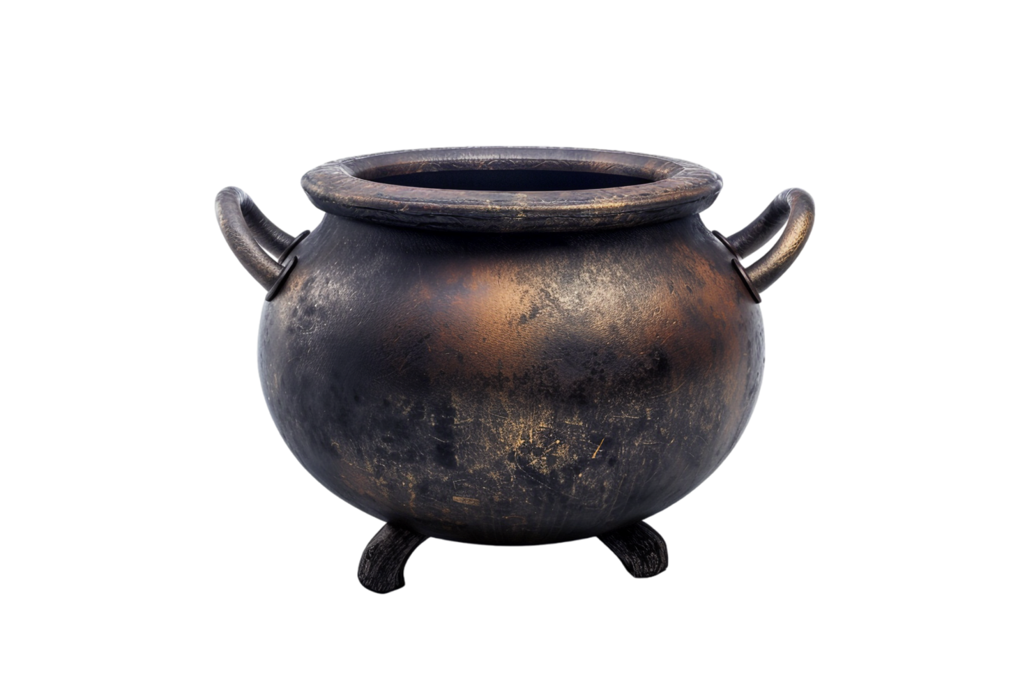 Isolated witch cauldron on transparent background png