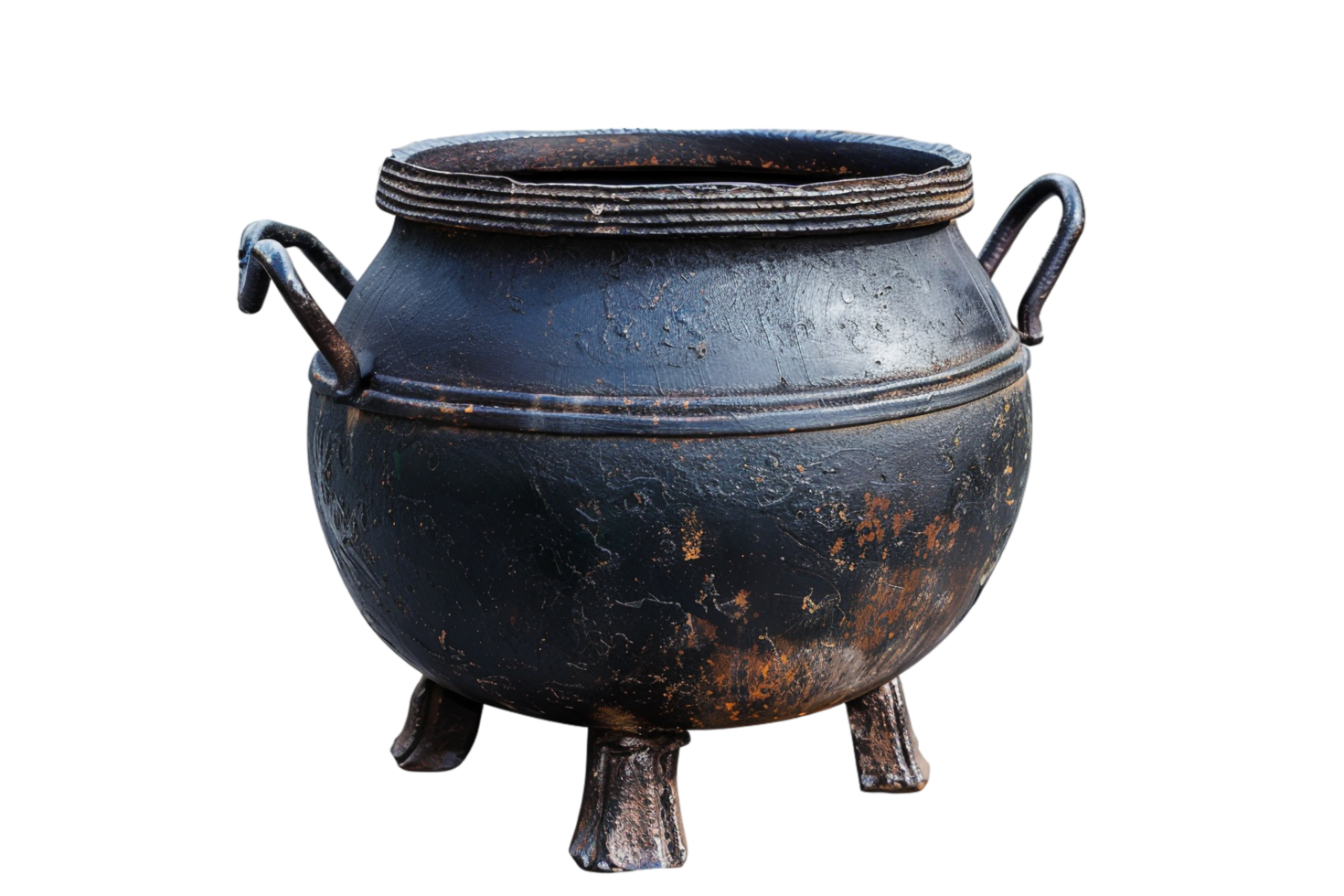 Isolated witch cauldron on transparent background png