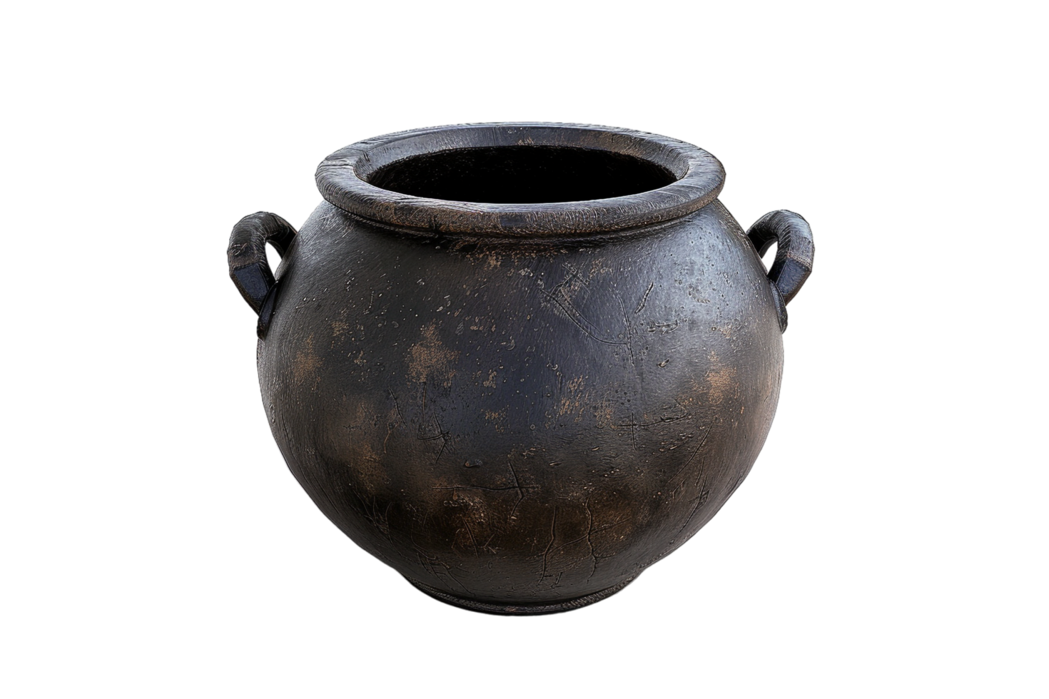 Isolated witch cauldron on transparent background png