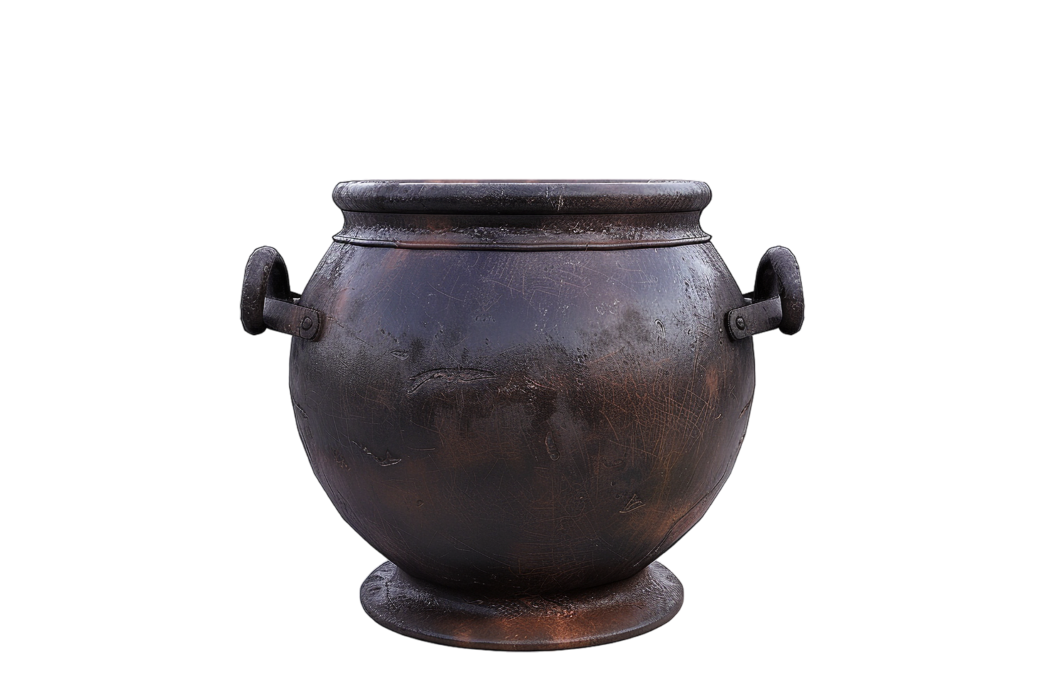 Isolated witch cauldron on transparent background png