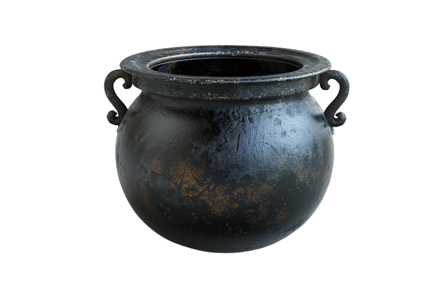 Isolated witch cauldron on transparent background png