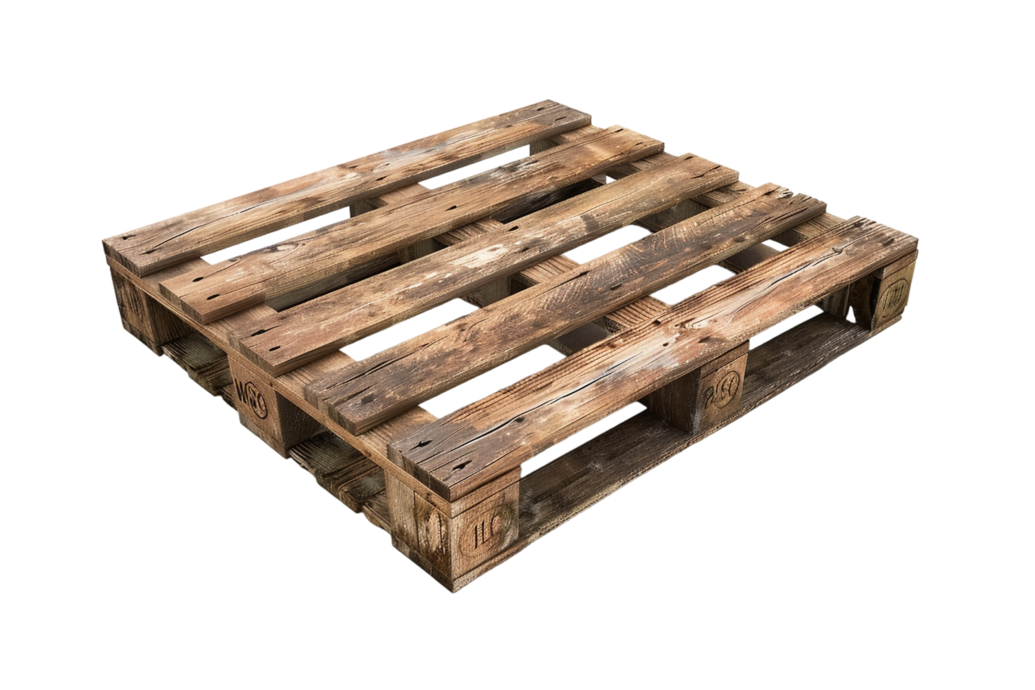 Isolated wooden pallet on transparent background 48411897 PNG