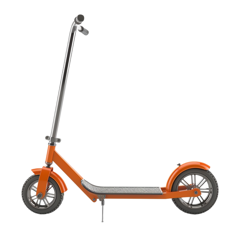 Kick scooter isolated on transparent background png