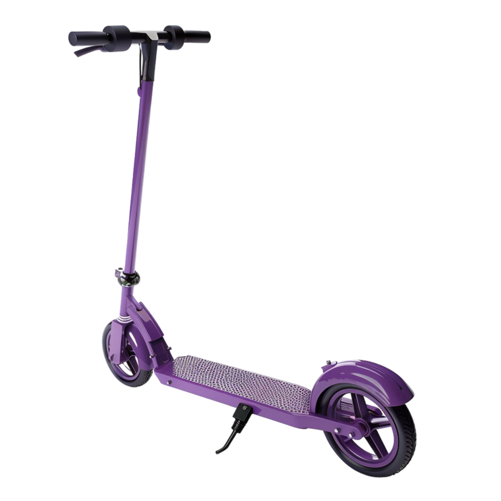 Kick scooter isolated on transparent background png