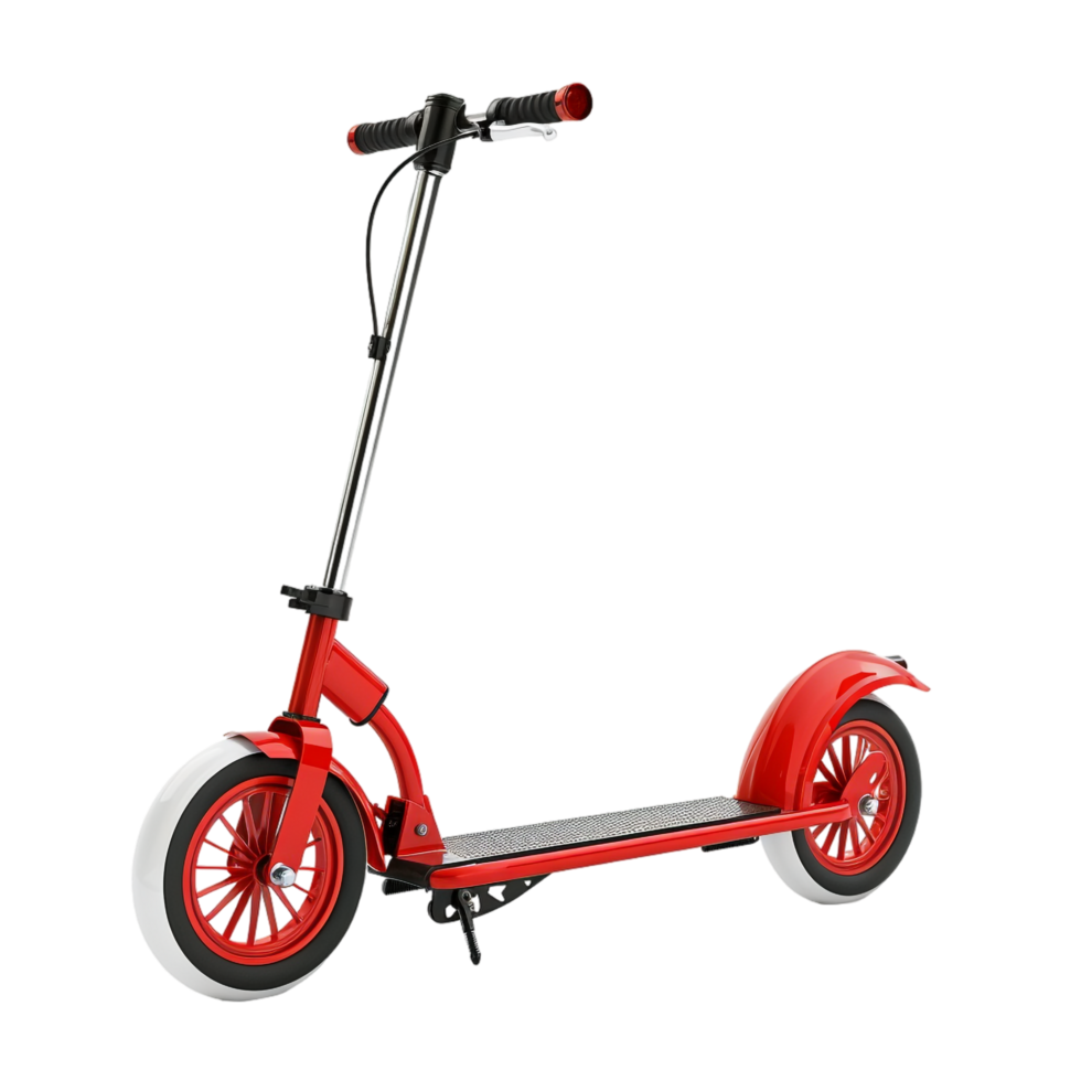 Kick scooter isolated on transparent background png