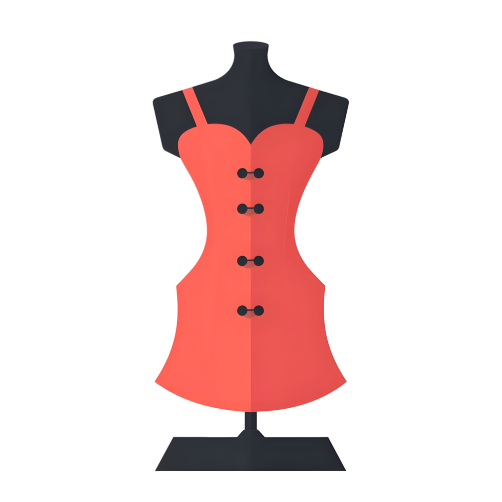 Fashion Designer colored flat icon against transparent background png