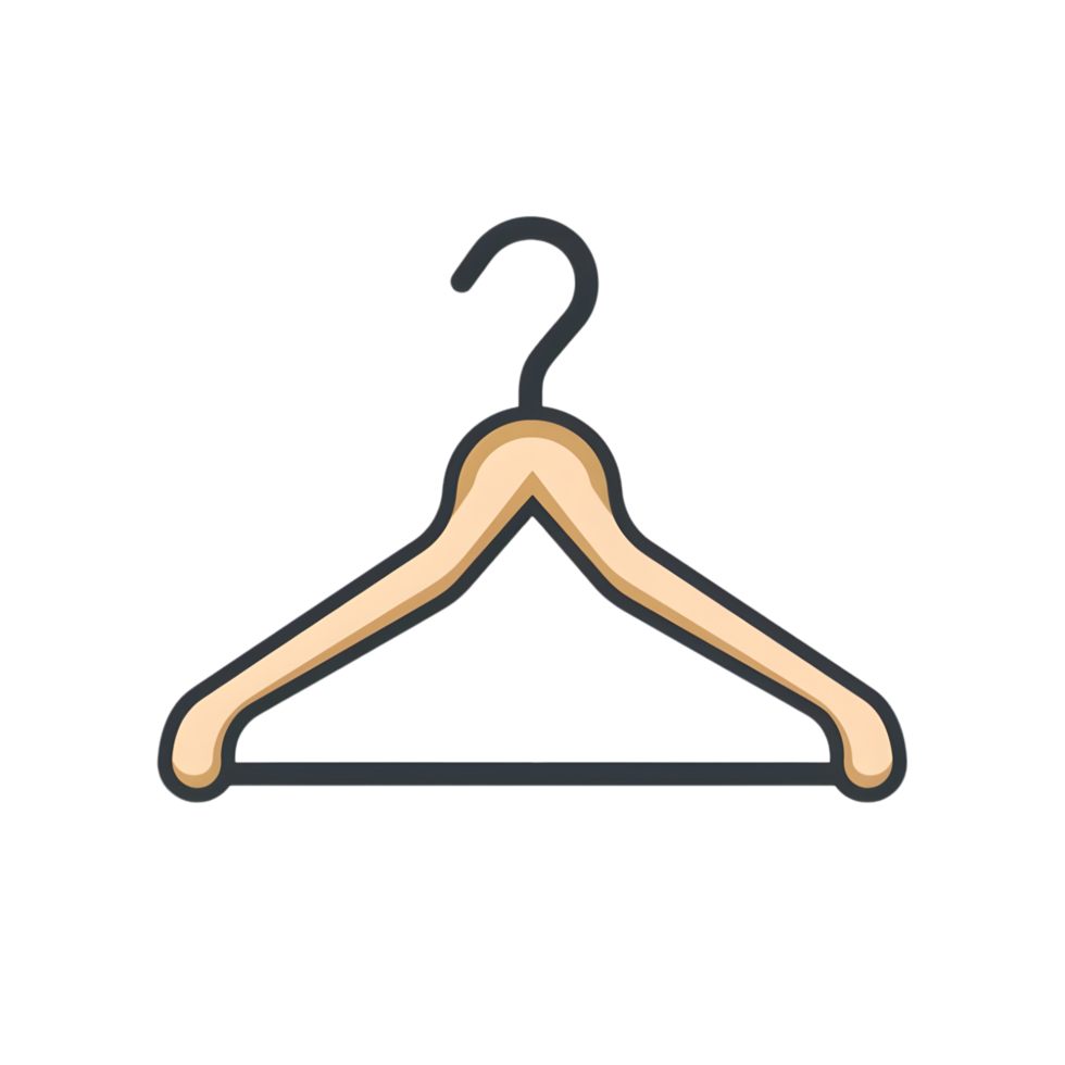 Floor hanger colored flat icon against transparent background png